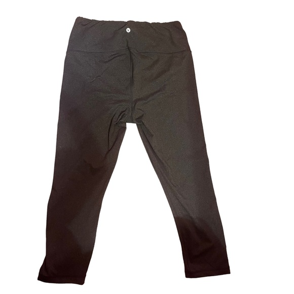 Velocity Dark Gray Womens size XL Sports leggings High Rise Ankle Length - Picture 1 of 4